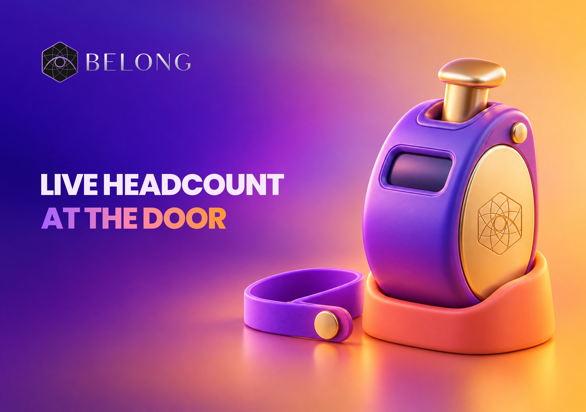 Track Event Arrivals with Belong CheckIn